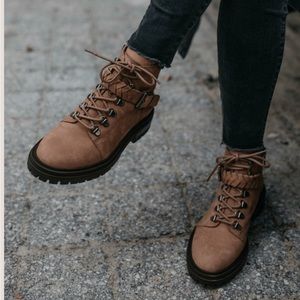 Styled Snapshots x Vince Camuto Bindelia Moto Boot